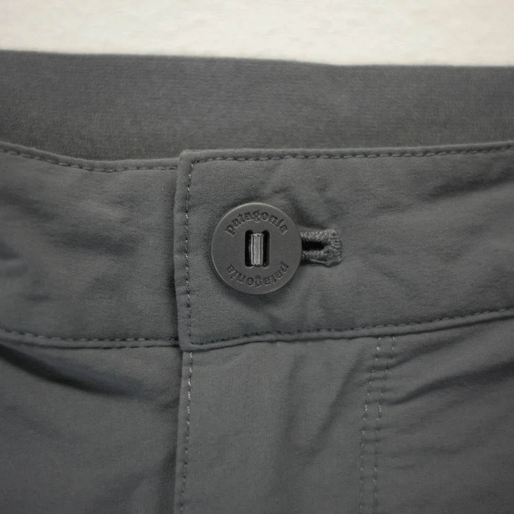 Patagonia Mens Landfarer Shorts‎ 38 Forge Grey Hiking Outdoor Stretch Nylon Gray